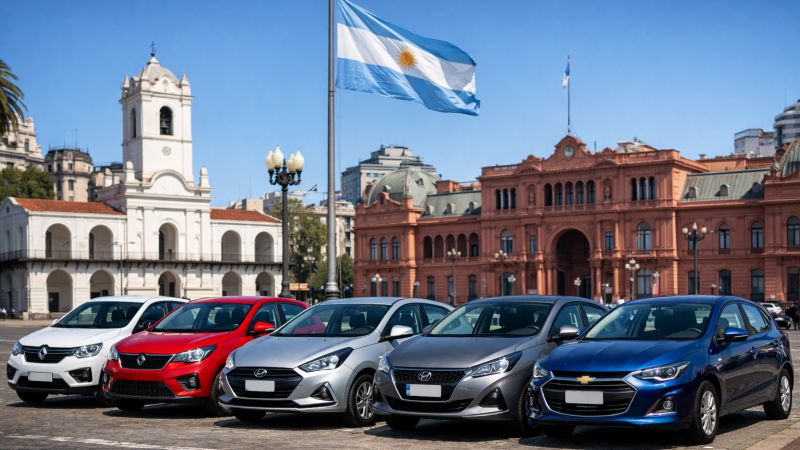 Los 10 autos más baratos de Argentina en enero 2026