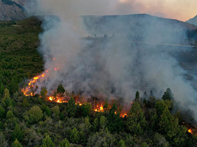 Piden fortalecer el manejo del fuego tras nuevos incendios forestales en la Patagonia
