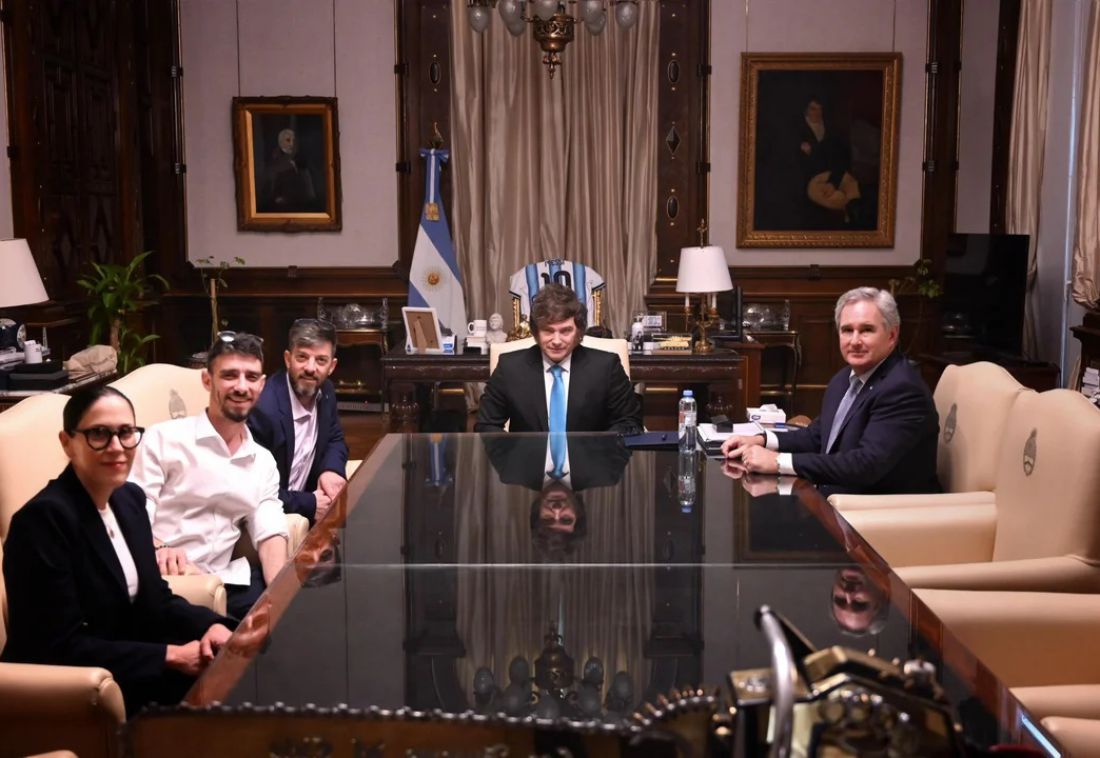 Milei recibió a los hermanos Cunio tras dos años de cautiverio en Gaza