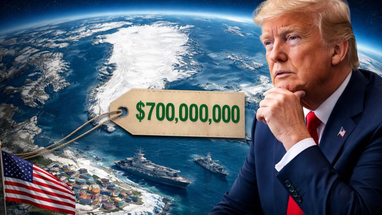 Trump quiere comprar Groenlandia por USD 700.000 millones