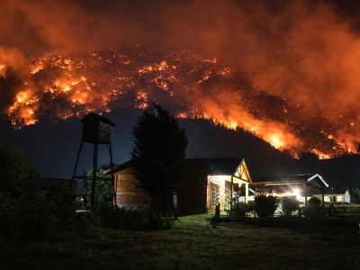 Se reactivaron los incendios en el sur: así están los focos hoy en día