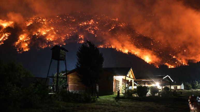 Se reactivaron los incendios en el sur: así están los focos hoy en día