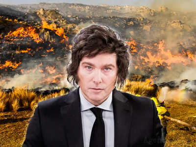 Tras las críticas por su agenda, Milei liberó $100.000 millones para los bomberos