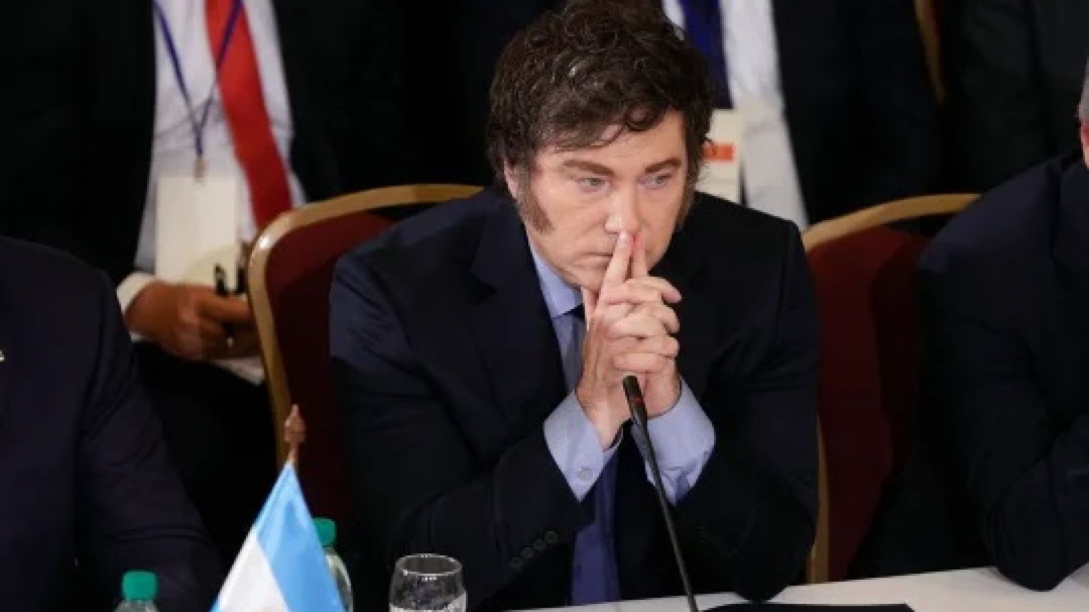 Milei arremetió contra Rocca, Madanes y Méndez con ácidos apodos