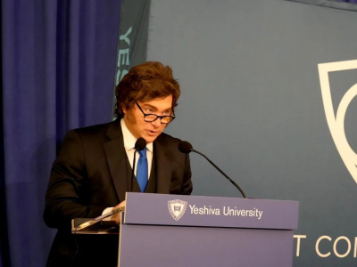 Milei en Nueva York: "Somos enemigos de Irán"