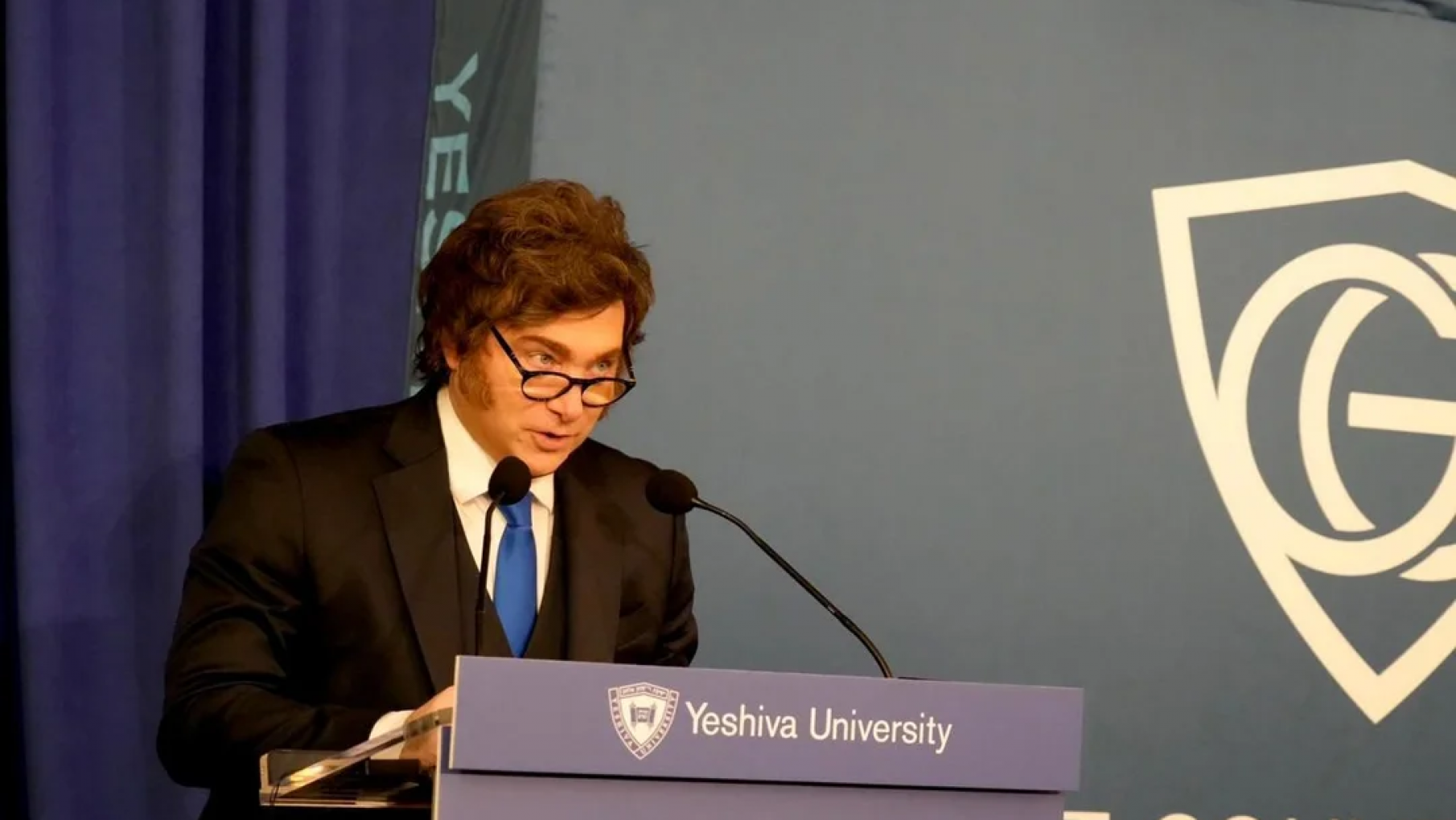 Milei en Nueva York: "Somos enemigos de Irán"