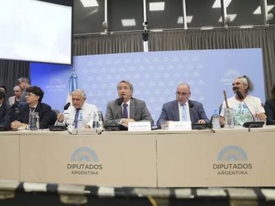 Clima cargado en Diputados: la audiencia por la Ley de Glaciares se desarrolla entre cruces y fuertes posturas