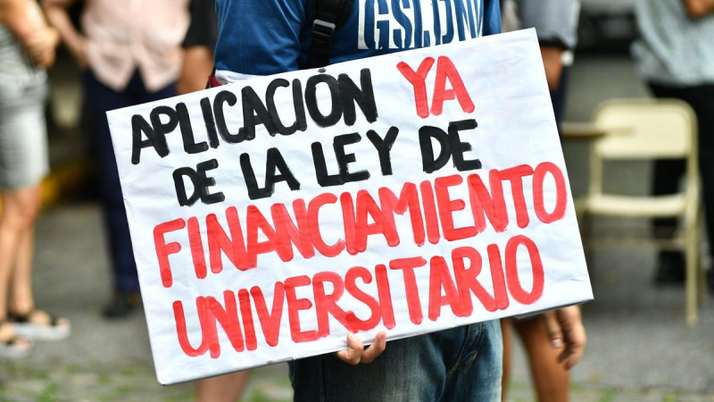 La Justicia ordena a Milei aplicar sin demoras la ley de financiamiento universitario
