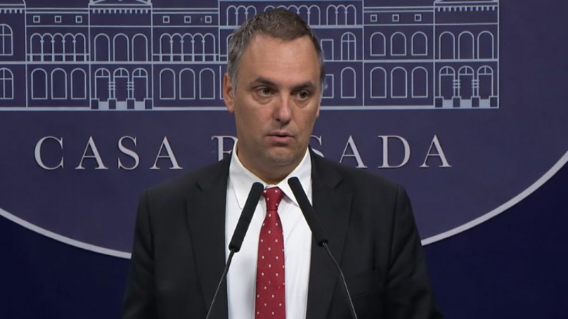 Adorni canceló su conferencia de prensa en medio de temores por un nuevo conflicto