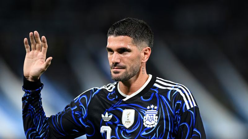 "No hacemos política": El fuerte descargo de De Paul tras la goleada a Zambia