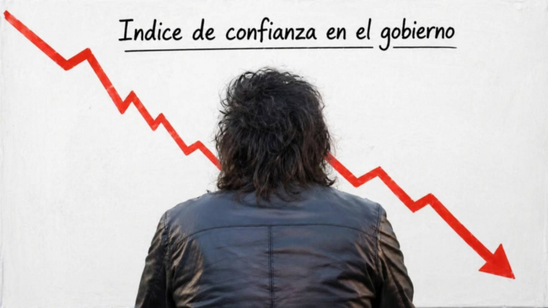 La confianza en el Gobierno vuelve a caer y acumula cinco meses de retroceso