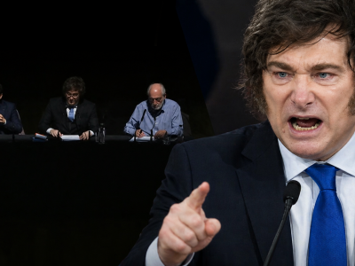 Milei se enojó con un militante libertario cuando le preguntó por la inflación: "No es el lugar, maestro"