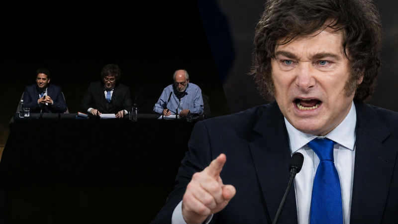 Milei se enojó con un militante libertario cuando le preguntó por la inflación: "No es el lugar, maestro"