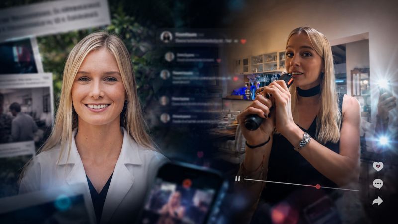 Volvió Fini Lanusse: en medio de la causa "Propofest" subió un polémico video cantando karaoke en TikTok