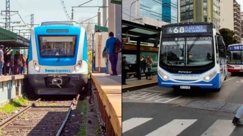 Golpazo al bolsillo: Habrá aumentos mensuales de trenes y colectivos hasta septiembre