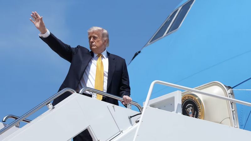 Trump llegó a China con un "Dream Team" empresarial para frenar la escalada global